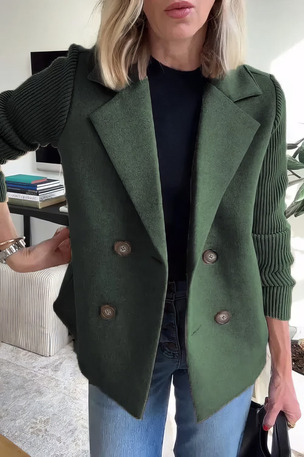 CLAIRE | Patchwork Cardigan jas